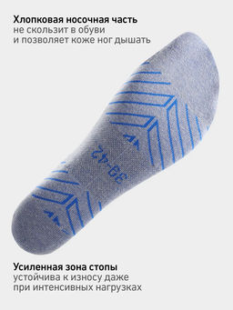 Гетры футбольные JOGEL CAMP ADVANCED SOCKS, синий/белый  фото 12