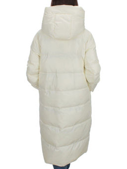 H-2210 WHITE Пальто зимнее женское (200 гр .холлофайбер) - Fashion фото 5