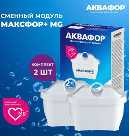 Кассета В25 Максфор+Mg (комплект из 2 штук) Аквафор