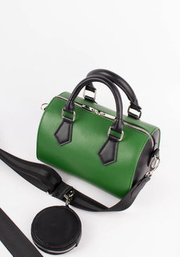 Модель №1513 | кожзам | гладкий | зеленый | Р924-30 | 33044