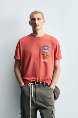 MOTOR GRAPHICS T-SHIRT - Zara фото 2