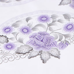 Клеёнка на стол Доляна, на нетканой основе, ширина 137 см, толщина 0.19 мм, рулон 20 м