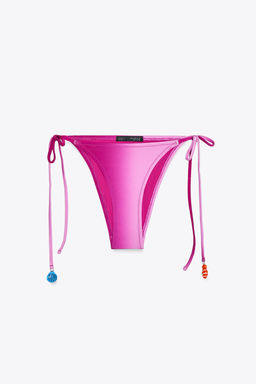 FISH TIE BIKINI BOTTOMS - Zara фото 9