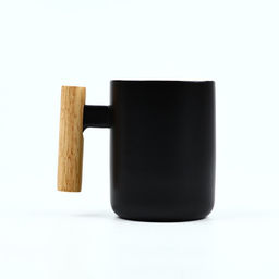 Кружка чайная керамическая «Жизнь начинается с чашечки кофе», 400 мл