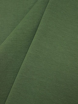 Футер-петля диагональ 3-х нит. цв.Темно-зеленый хаки, ш.1.83м, Пенье, хл-65%, п/э-35%, 350гр/м.кв - Купава фото 4