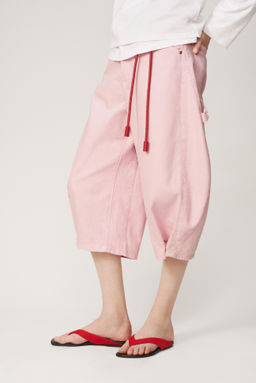 BERMUDA PLIEGUES - THE ITEM ZARA WOMAN / Rosa  фото 2