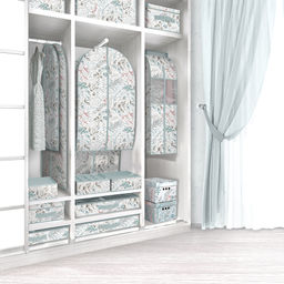 Короб стеллажный с крышкой, большой, 30*40*25 см, BOTANIC, шт - Valiant фото 5