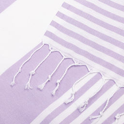 Пештемаль для пляжа, бани, сауны Фортуна 100х180 см, сиреневый - Lovelife фото 4