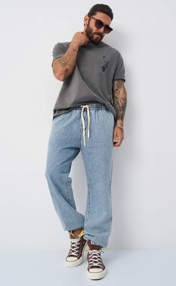 Джинсы F421-0159J l.blue - Fine joyce фото 10