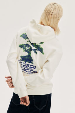 Sudadera con capucha y estampado Loose Fit - H&m фото 3