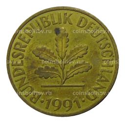 10 пфеннигов 1991 года J Германия