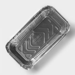 Цена за 100 шт. Форма для выпечки и запекания Доляна, 620 мл, 19.810.35.5 см, фольга, серебристая  фото 2