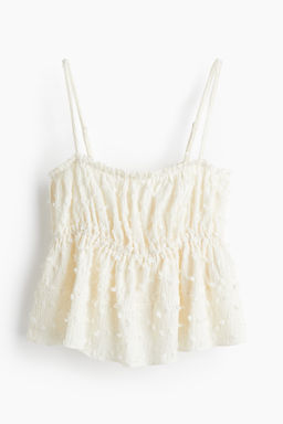 Top en punto con textura