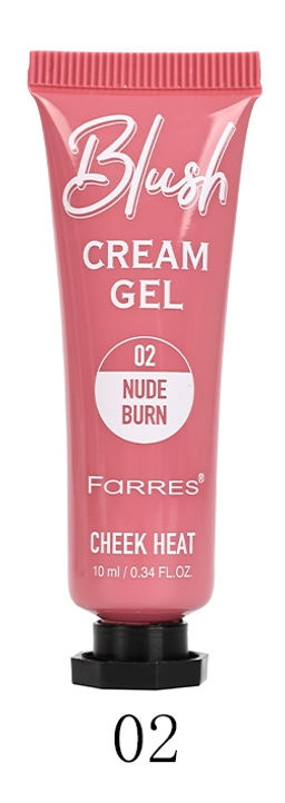 FARRES /2108-02/ Румяна жидкие в тюбике.