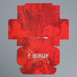 Цена за 2 шт. Коробка подарочная новогодняя складная С Новым годом, 21 х 15 х 5 см - Дарите счастье фото 8