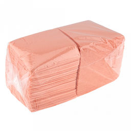 Салфетки бумажные БигПак 24х24см, 400шт в упаковке, целлюлоза 100%, пастель, розовый, Comfy (Россия)