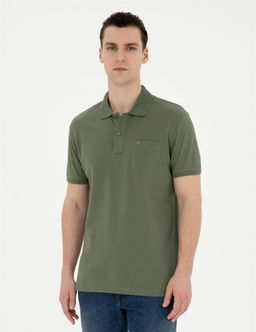Haki Regular Fit Basic Ti__rt