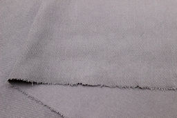 Бархат цв.Серо-лиловая дымка, ш.1.5м, хлопок-90%, лайкра-5%, п/э-5%, 260гр/м.кв - Купава фото 2