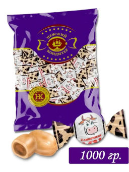 Сливочная Му (K109) СЛИВКИ карамель с нач вес 1000 г*5 шт (Невский кондитер)