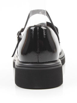 06-DLG05-2 BLACK Туфли женские (натуральная кожа)