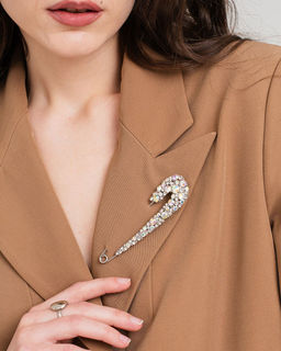 Брошь в форме булавки - Sahar art lab фото 5