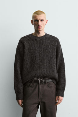 CONTRAST TEXTURED JUMPER - Zara фото 2