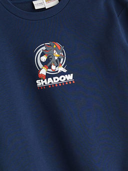 Bisiklet Yaka Sonic Bask?l? Erkek ?ocuk E?ofman Tak?m