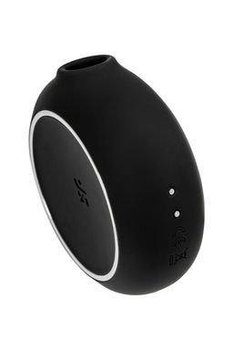 Вакуумный стимулятор клитора с вибрацией Satisfyer Pro To Go 3, черный, 8,5 см