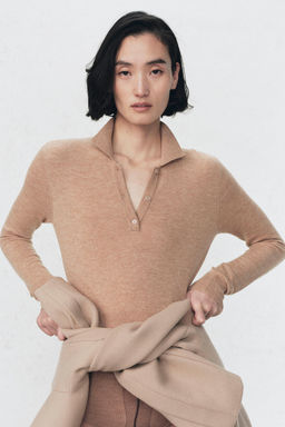 WOOL POLO NECK BODYSUIT SOSHIOTSUKI X ZARA фото 2