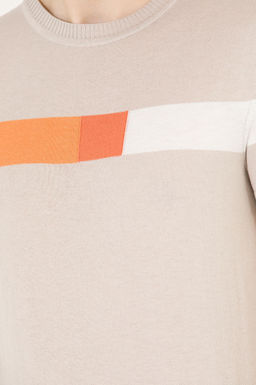 U. S. Polo Assn Мужской трикотажный свитер с круглым вырезом и камнями - U.s. polo assn фото 7