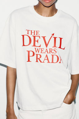 THE DEVIL WEARS PRADA T-SHIRT - Zara фото 11