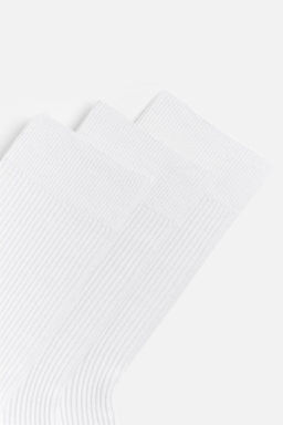 PACK OF 3 RIBBED SOCKS - Zara фото 3