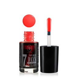 TF Лак для ногтей COLOR GEL тон 244 Deep red/Насыщенный красный 8мл