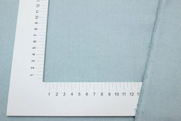 Микровельвет цв.Пыльный св.бирюзово-серый, ш.1.45м, хлопок-100%, 190гр/м.кв - Купава фото 2