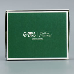 Цена за 5 шт. Коробка складная новогодняя «С Новым годом», 10×8×3.5 см