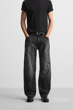 BAGGY JEANS WITH SEAM DETAIL - Zara фото 12