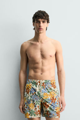 BA?ADOR LARGO ESTAMPADO FLORAL / Multicolor - Zara фото 6