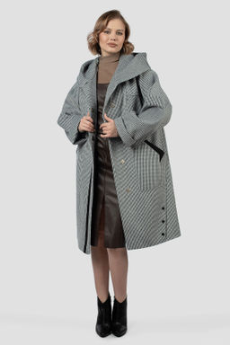 01-12106 Пальто женское демисезонное - El podio фото 3