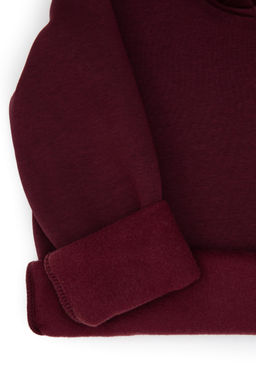 Erkek _ocuk Bordo Basic Kap__onlu Sweatshirt Sepette S_rpriz _ndirim - U.s. polo assn фото 3