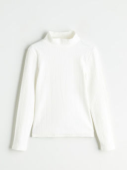 Bal?k?? Yaka K?z ?ocuk Triko Kazak