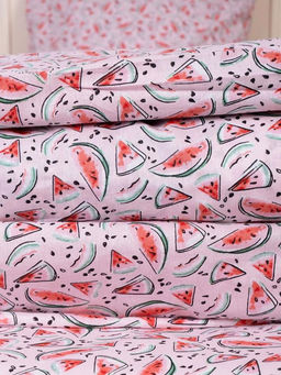 Наволочка 60*60 см, перкаль, детская расцветка (Арбузики, розовый) - Ивановотекстиль фото 6