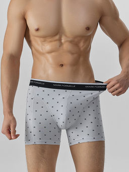 Цена за 2 штуки! Трусы боксеры мужские серые - Mark formelle фото 3