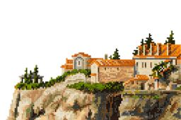 Кристальная (алмазная) мозаика ФРЕЯ ALVR-257 Над обрывом 30 х 20 см