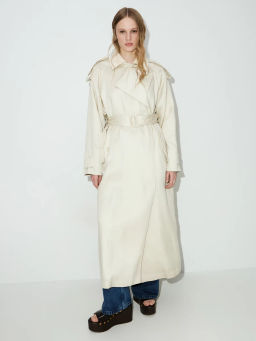 Плащ с акцентным воротником ZR2604102213-60 / Zarina  фото 3