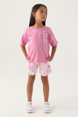 Фиолетовый пижамный комплект для девочки - U.s. polo assn фото 8