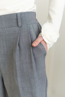 Брюки Орни (светло-серый) - Nadi bordo фото 9