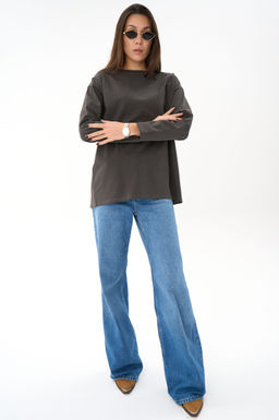 Лонгслив Эшли (графит) - Эльза фото 3