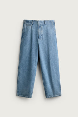 PANTAL?N CHINO DENIM STRAIGHT FIT / Azul claro - Zara фото 6