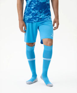 Гетры футбольные JOGEL CAMP ADVANCED SOCKS, голубой/белый