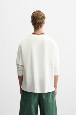 SLOGAN PRINT T-SHIRT - Zara фото 3